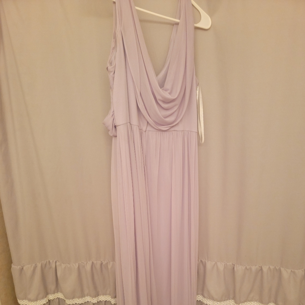 Lavender Bridesmaid Dress